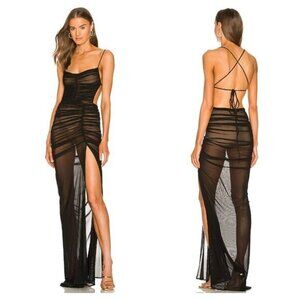 Michael Costello x REVOLVE Follie Gown - Black
